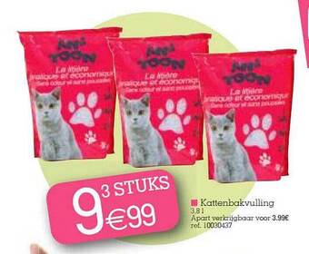 Yess Kattenbakvulling aanbieding