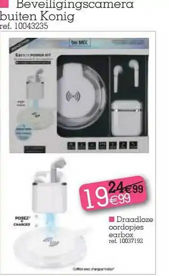 Yess Draadloze Oordopjes Earbox aanbieding