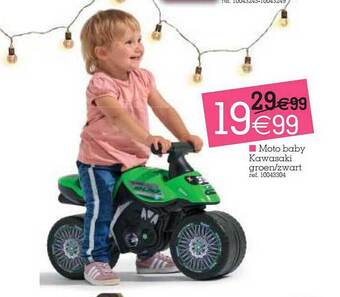 Yess Moto Baby Kawasaki aanbieding