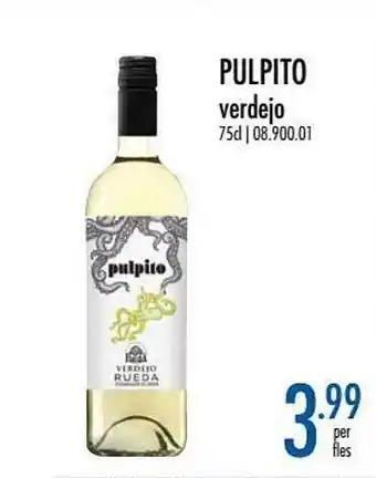 Pulpito Verdejo