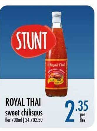 Royal Thai Sweet Chilisaus