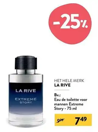 La rive eau de toilette voor mannen extreme story