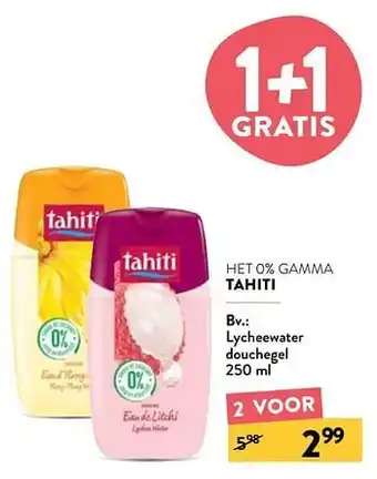 Tahiti lycheewater douchegel