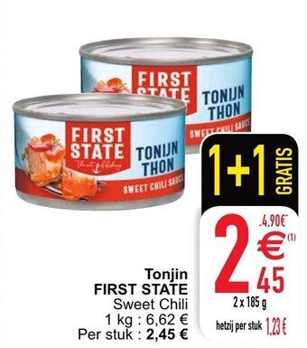Cora First State Tonijn aanbieding