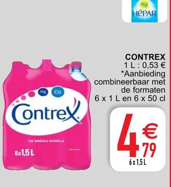 Cora Contrex aanbieding