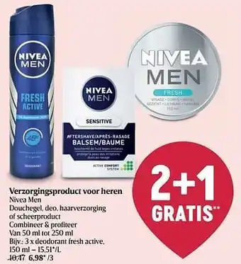 Delhaize Deodorant fresh active aanbieding