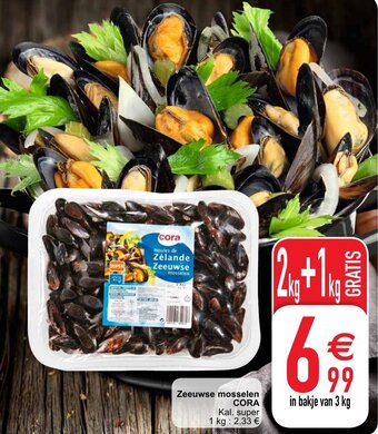 Cora Cora Zeeuwse mosselen aanbieding