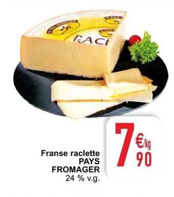 Cora Pays Fromager Franse raclette aanbieding