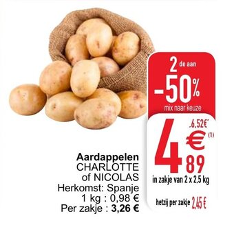Cora Aardappelen aanbieding