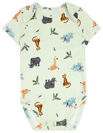 HEMA HEMA Body Met Stretch Safari Wit (wit) aanbieding