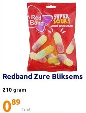 Action Redband zure bliksems aanbieding