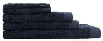 HEMA HEMA Handdoeken - Hotel Extra Zacht Donkerblauw (donkerblauw) aanbieding
