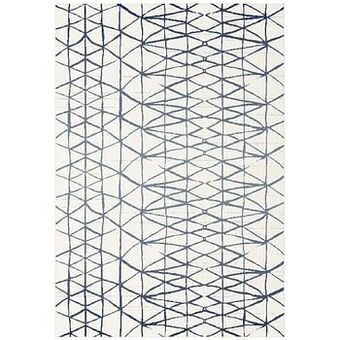 Leen Bakker Tapijt Suyo - crème/blauw - 160x230 cm - Leen Bakker aanbieding