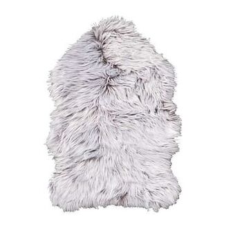 Leen Bakker Tapijt Yeti - bruin - 60x90 cm - Leen Bakker aanbieding