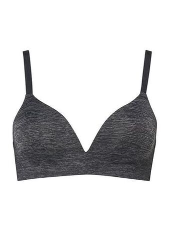 HEMA HEMA Voorgevormde Bh Zonder Beugel Recycled/micro Grijsmelange (grijsmelange) aanbieding