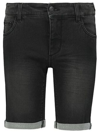 HEMA HEMA Kindershort Jogdenim Zwart (zwart) aanbieding
