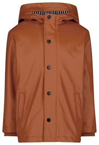 HEMA HEMA Kinderjas PU Met Capuchon Bruin (bruin) aanbieding