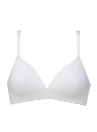 HEMA HEMA Voorgevormde Bh Zonder Beugel Recycled/micro Wit (wit) aanbieding