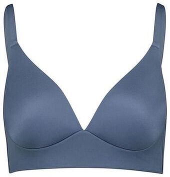HEMA HEMA Voorgevormde Bh Zonder Beugel Middenblauw (middenblauw) aanbieding