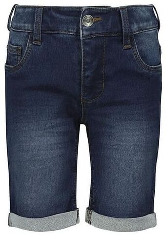 HEMA HEMA Kindershort Jogdenim Donkerblauw (donkerblauw) aanbieding