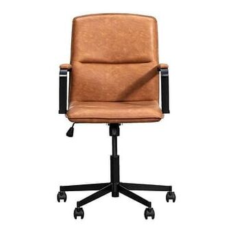 Leen Bakker Bureaustoel Trevor - cognackleur - Leen Bakker aanbieding