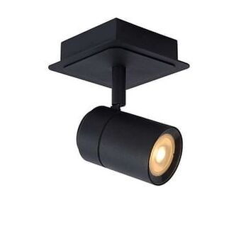 Leen Bakker Lucide wandspot Lennert - zwart - Leen Bakker aanbieding