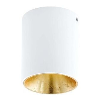 Leen Bakker EGLO plafondspot Polasso - wit/goud - Ø10 cm - Leen Bakker aanbieding