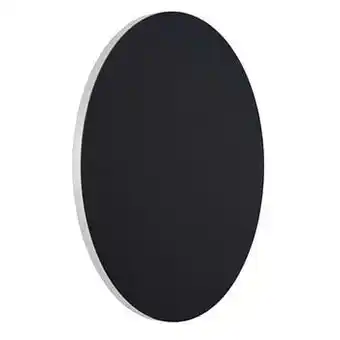 Leen Bakker Lucide wandlamp Eklyps LED - zwart - Ø25 cm - Leen Bakker aanbieding