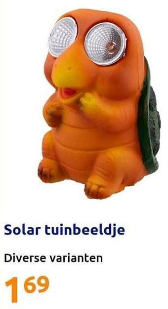 Action Solar tuinbeeldje aanbieding