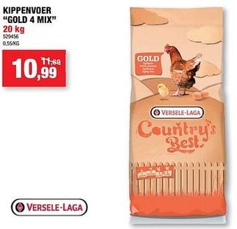 Hubo Kippenvoer gold 4 mix aanbieding