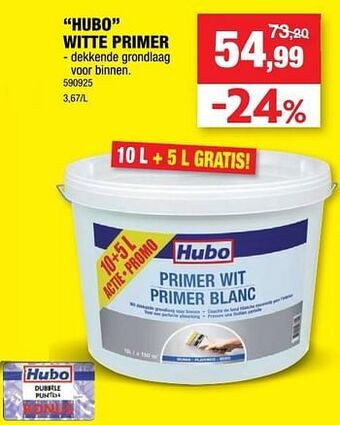 Hubo Hubo witte primer aanbieding