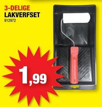 Hubo 3-delige lakverfset aanbieding