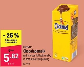 ALDI Chocolademelk aanbieding