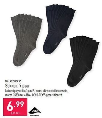 ALDI Sokken aanbieding