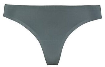 HEMA HEMA Damesstring Second Skin Micro Donkergroen (donkergroen) aanbieding