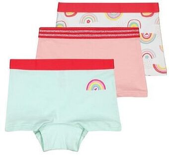 HEMA HEMA Kinderboxer Regenbogen - 3 Paar Roze (roze) aanbieding