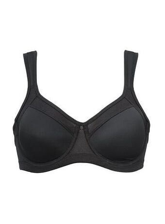 HEMA HEMA Voorgevormde Sportbh Heavy Support Met Beugel Zwart (zwart) aanbieding