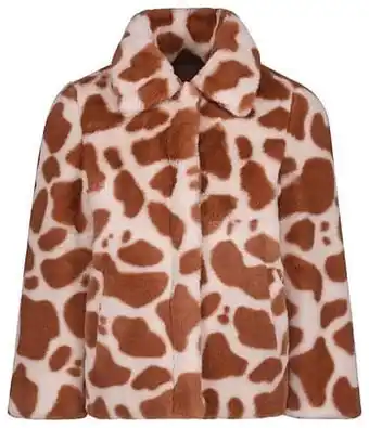 HEMA HEMA Kinderjas Imitatiebont Bruin (bruin) aanbieding