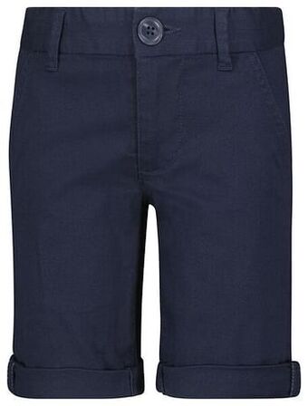 HEMA HEMA Kindershort Chino Donkerblauw (donkerblauw) aanbieding