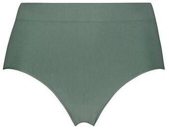 HEMA HEMA Dames Slip Hoog Naadloos Micro Groen (groen) aanbieding