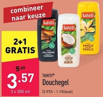 ALDI Douchegel aanbieding