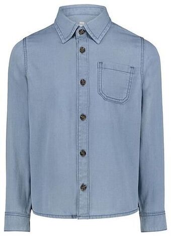 HEMA Kinderoverhemd Denim Lichtblauw (lichtblauw)