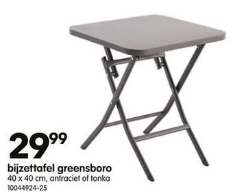 Yess Bijzettafel greensboro aanbieding
