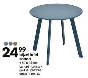 Yess Bijzettafel sanoa aanbieding