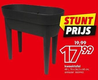 Yess Kweektafel aanbieding