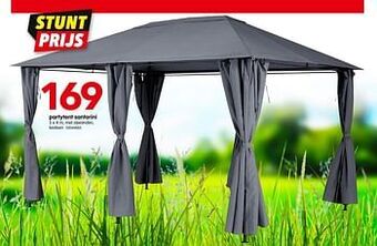 Yess Partytent santorini aanbieding