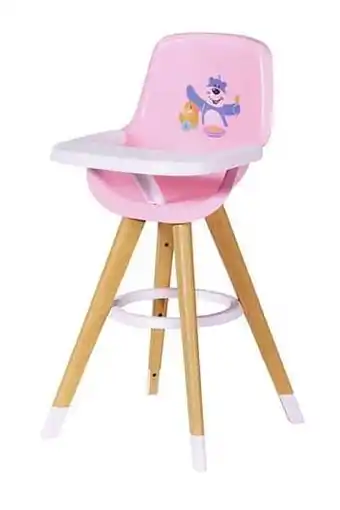 BABY born Hoge Kinderstoel voor poppen