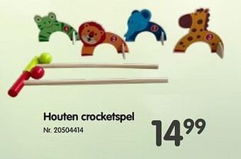 Fun Houten crocketspel aanbieding