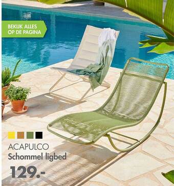 Casa Acapulco Schommel Ligbed aanbieding