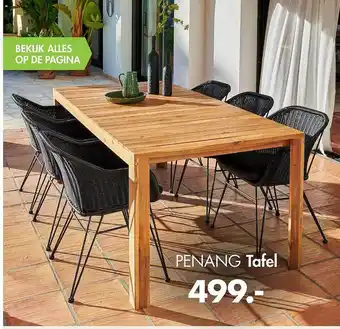 Casa Penang Tafel aanbieding